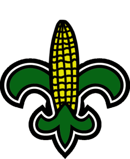 New Orleans Saints Fat Logo iron on transfers